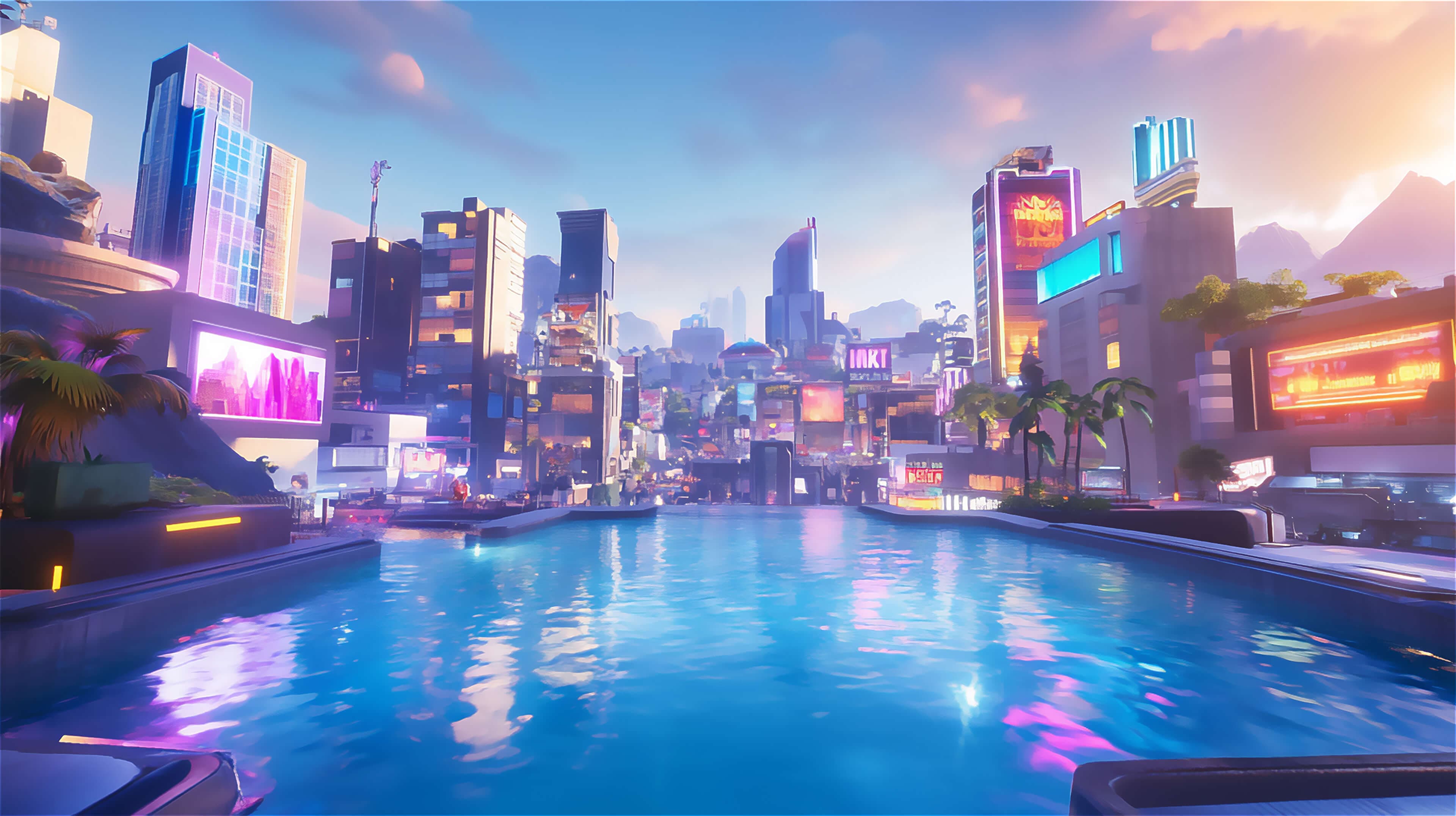 Image of map in the game